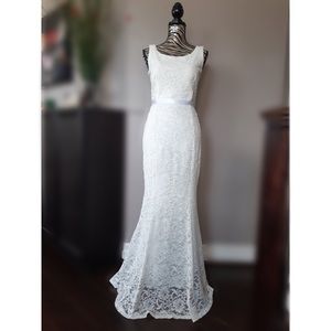 Gorgeous Sparkly Lace Prom or Wedding Dress